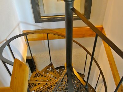 The Black Mulberry Tree apt. staircase